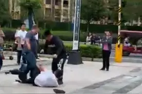 四川宜宾“大妈保安互扇耳光”，女方叫来儿子等4人围殴，警方通报图片