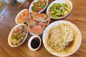 周末带孩子去嫂子家蹭饭，满满一桌菜吃撑了还打包，下次不敢来了图片