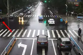 误闯红灯后，只要做一个小动作，可不被扣分、但要罚50图片