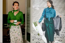 明天上班穿什么？池善雨的衬衫攻略，借你抄啊图片