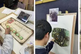 央美VS鲁美附中的精微素描，强强碰撞的实力到底谁比较牛！看跪了图片