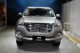 全新哈弗H9换装3.0T，硬派造型，全新前脸，比普拉多震撼图片