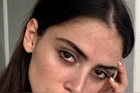 世界各地美女系列：格鲁吉亚女人和她最美丽的雀斑图片
