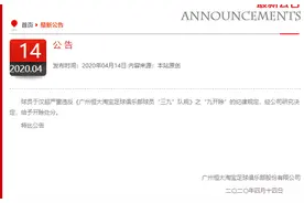 国脚于汉超涂改车牌被行政拘留15天！广州恒大：开除！图片