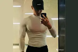 盛一伦肌肉照也太撩了....胸肌炸裂，网友直呼我可以图片