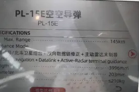 霹雳15E射程不够？歼20用上它，打预警机一打一个准图片