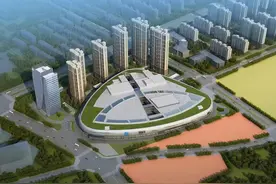 SM城市广场城市综合体设计呈飞碟形状，造型别具一格图片