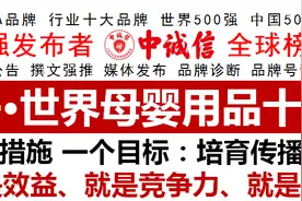 世界500强-中诚信全球榜发布2020世界母婴用品十大品牌好孩子上榜图片