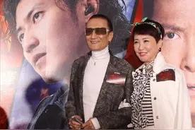 谢贤狄波拉为谢霆锋捧场，直言很久没见到他，还害怕孙子忘记自己图片