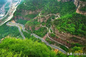 丝带小路绕太行 五月峡谷自驾游图片