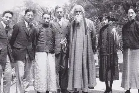 泰戈尔首次访华：鲁迅中途拂袖离去，陈独秀大骂“人妖”图片