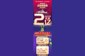 兔宝宝双11总成交额再创新高，突破2.38亿图片