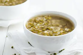 煮绿豆汤时，别直接下锅，教你正确的技巧，容易开花简单又实用图片