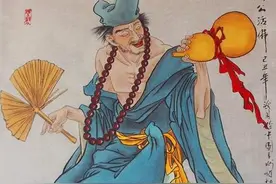 家喻户晓，妇孺皆知的罗汉——济公图片