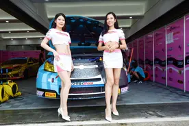 珠海会赛/ZIC 超级摩托车赛：剪影—赛车女郎（3）图片