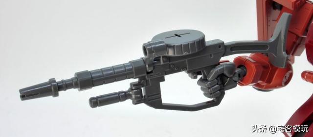 模玩测评：转11区测评系列 HG GTO 夏亚专用扎古II 红色彗星Ver.