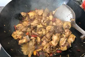 家常菜重庆麻辣鸡做法分享图片