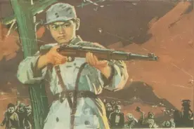连环画《矿山小八路》，绘画贺成图片