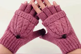 「针织作品」100款时尚的针织手套，花纹很好看图片