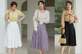 30+大骨架、微胖女性这样穿，藏肉显瘦，气质绝了图片