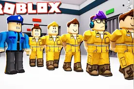 小飞象解说 Roblox监狱大亨 被抓进了监狱？秘密武器电击枪越狱？视频封面