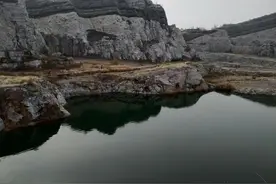 隆尧矿坑群嬗变网红打卡地图片