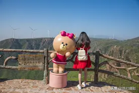 河南有一处山水画廊仙境，丹霞地貌堪称中原一绝，知道的人不多图片