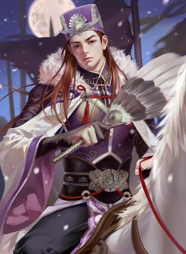 唯美国漫风格《三国罗曼史》游戏卡牌高清原画 女性版三国人物欣赏