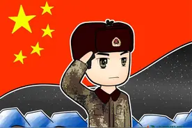 一组兵哥哥的漫画头像真情表白祖国图片