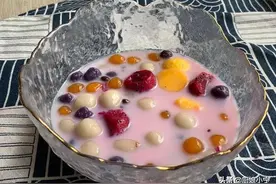 芋圆这么做，赛过鲜芋仙，让你足不出户享受到正宗的水果芋圆羹图片