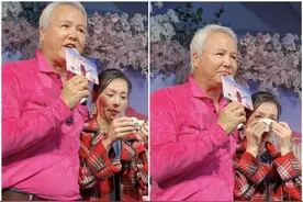 还相信什么冻龄女神？张庭自己把妆哭花了 素颜状态都快不像她了图片