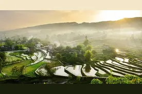 重庆高庙坝旅游：北纬29°康旅示范小镇“垂钓之乡”“古寨之乡”图片