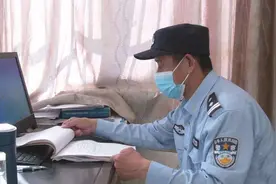 黄骅民警“老王”的坚守图片