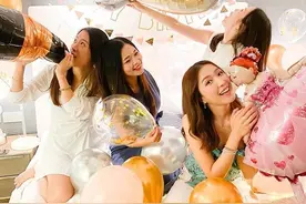 「李泽楷女友庆28岁生日」：有钱男人都喜欢年轻姑娘啊图片
