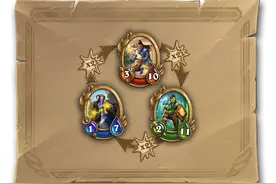 炉石传说佣兵战纪施法者图鉴上篇：安度因能打能奶，试玩T0角色图片