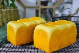 私藏的吐司配方，多加一步柔软拉丝，放凉也不硬，新手一次成功图片