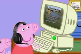 智商被低估了的猪，已经开始学习打游戏了图片