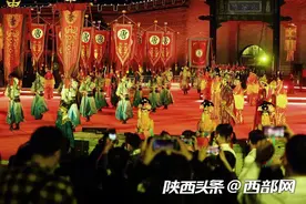 用国礼迎接英雄！西安南门《大唐迎宾仪式》致敬抗疫医护工作者图片