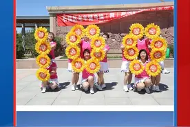 炫！石拐区老年健身操展演精彩纷呈图片
