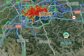 兰州、银川、郑州、济南、上海、南京、武汉、重庆，8城市热力图图片