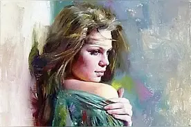 真正的油画美女——意大利艺术家维托里奥·丹格里科作品图片