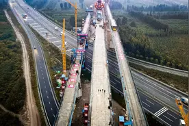 新建首都国际机场至北京大兴国际机场城际铁路联络线工程迎来重大节点图片