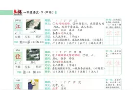 一年级语文下册，第二单元课文点拨+知识点梳理图片