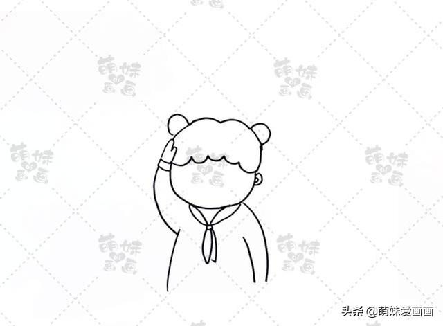 国庆节学画卡通人物简笔画，你喜欢哪一个呢？