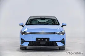 小鹏P5来了！续航超600km，激光雷达+影院模式，还配太阳能车顶图片