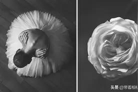 神奇，芭蕾舞演员模仿花朵的样子拍照，简直一模一样图片
