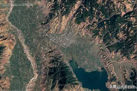 从卫星看四川西昌市城区变化—全国综合实力百强县市系列90图片