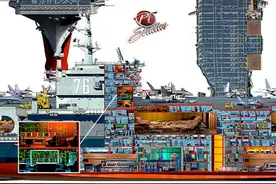 CVN-76 里根号航空母舰（全透视图）内部细节一览无余图片