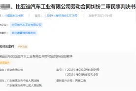 收受供应商200元红包，比亚迪给予四级处罚，员工：那是加油款图片