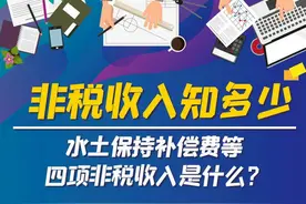 非税收入知多少丨水土保持补偿费等四项非税收入是什么？图片